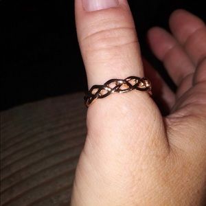 Gold Chain Ring